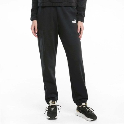 

Брюки Puma Power Cargo Cl Женские черные повседневные спортивные штаны 845854-01, Черный, Puma Power Cargo Pants Cl
