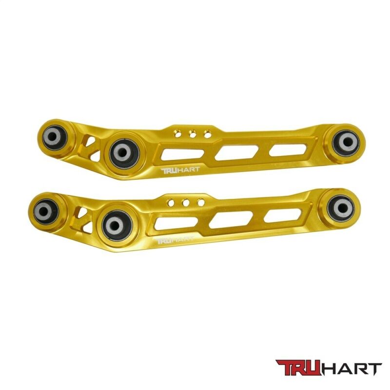 Truhart Rear Lower Control Arms Anodized Gold For 1988-95 Civic 1990-01 Integra