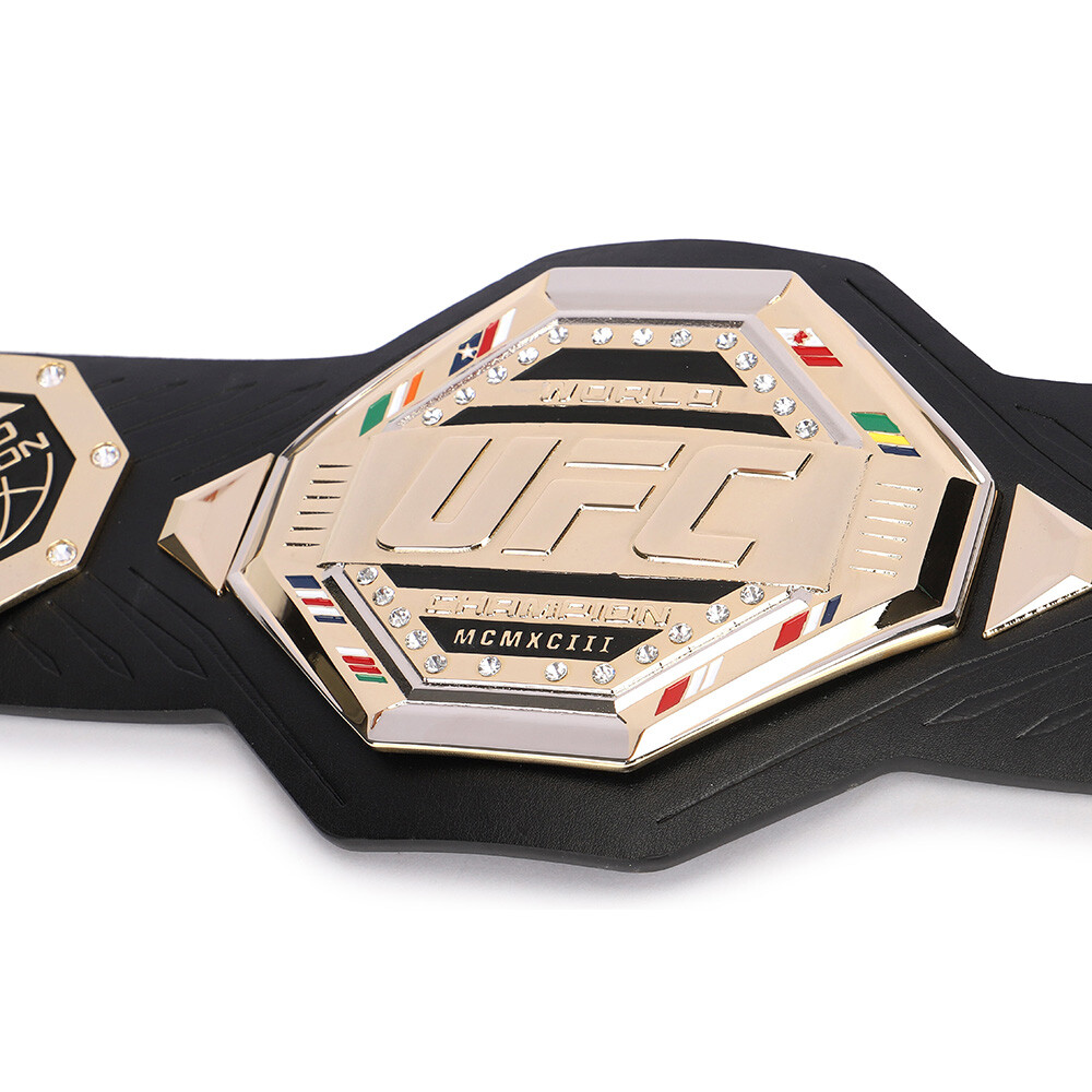 UFC legacy Championship Replica belt 2mm/4mm Zinc Wrestling belt Adult Size - Picture 4 of 5