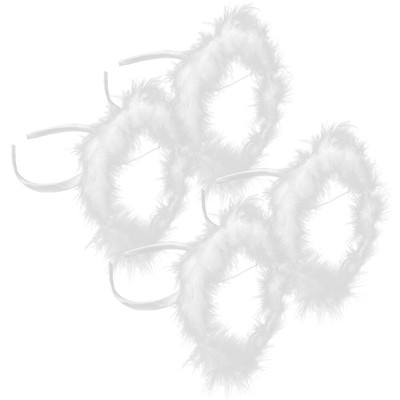  4 Pcs Angel Halos Cosplay Hair Decors Christmas Headband Hoop Set Ring Prom