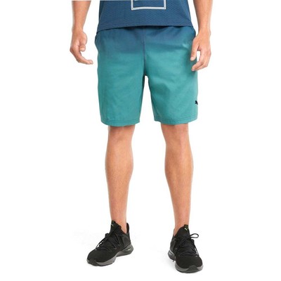 

Puma Fade Aop 7 Тканые короткие тренировочные шорты Мужские повседневные спортивные шорты размера, Синий, Puma Fade Aop 7" Woven Short Training Shorts