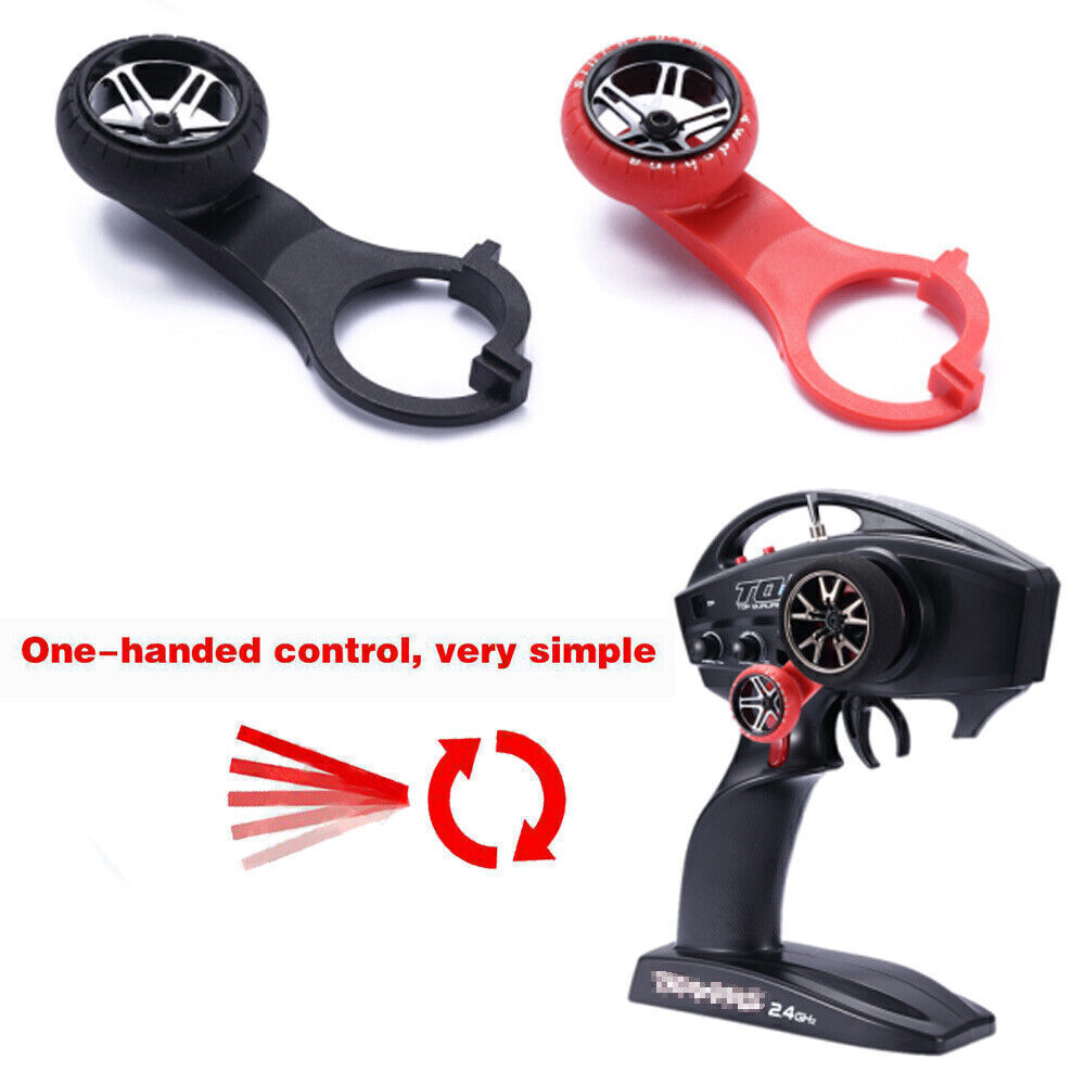 One-Hand Steering Wheel Controller For 1/10  Traxxas TRX4 TRX-6 Tracked RC Car