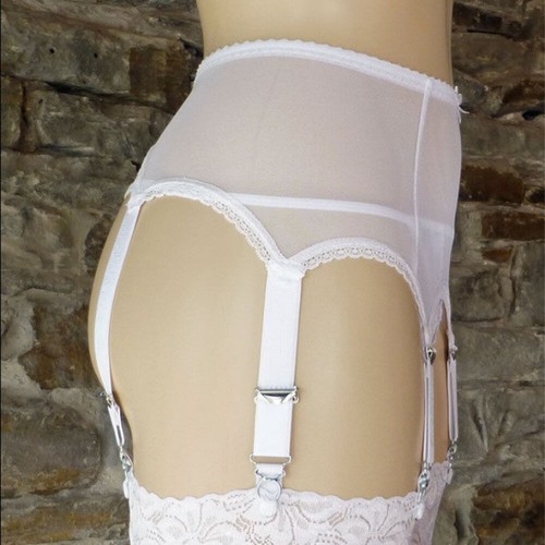 Womens 6 Straps Garter Belts Plain Color Suspender Belt Underwear Sexy Lingerie