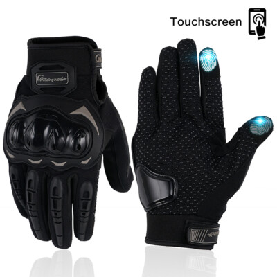 PRO-BIKER Men Motorcycle Racing Gloves Motocross Off-Road Screen Touch Gloves US