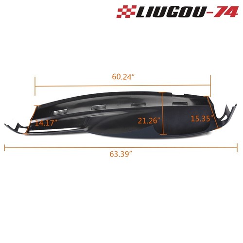 Fit For 2002 2003 2004 2005 Dodge Ram 1500 2500 One Piece Dash Cover Overlay New