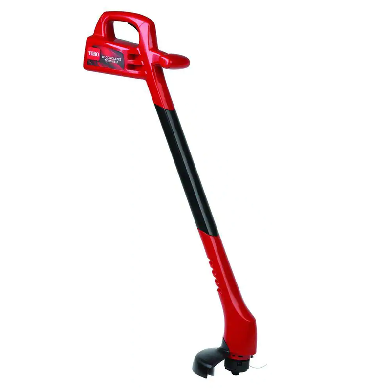 8 in. 12-volt cordless string trimmer | toro electric weed eater battery grassa