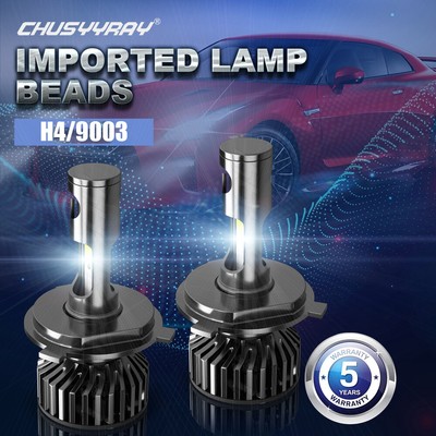 For INFINITI G35 2003-2005 LED Headlight H4 9003 6000K High & Low Beam Light C9L