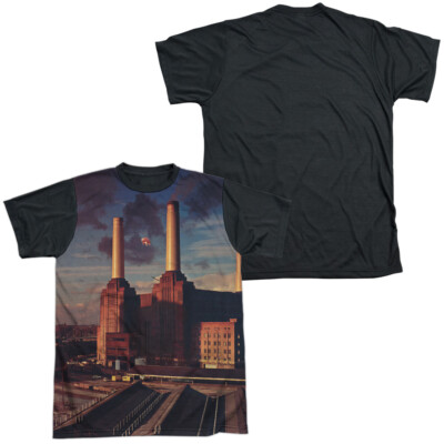 Pink Floyd Animals Adult Halloween Costume T Shirt (Black Back), S-3XL