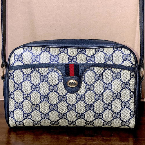 ショルダーバッグ GUCCI Gg Supreme Fabric Gg Retro Crossbody Bag Gucci Gg supreme fabric and leather crossbody bag | The