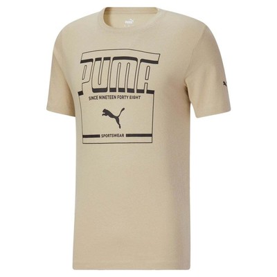 

Футболка Puma с круглым вырезом и короткими рукавами с рисунком для младенцев, мужские повседневные топы размера  846, Зеленый, Puma Graphic Crew Neck Short Sleeve T-ShirtInfant