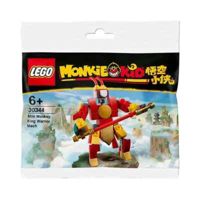 Lego Monkie Kid Mini Monkey King Warrior Mech 30344 Poly Bag Set New Sealed 2021