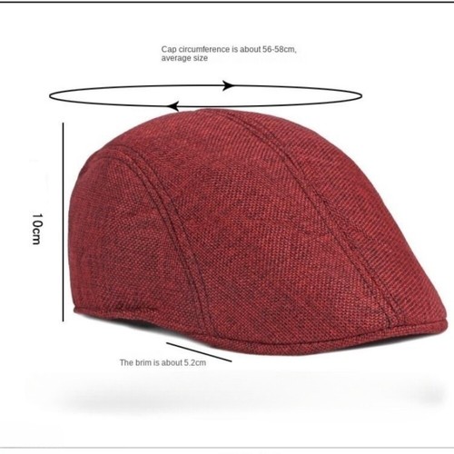 Woven Flat Gatsby Cap Mens Summer Sun Flat Cabbie Newsboy Ivy Hat Golf Driving