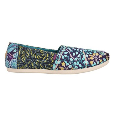 

Женские синие повседневные туфли без шнуровки TOMS Alpargata с рисунком 10016228T, Синий, TOMS Alpargata Graphic Slip On