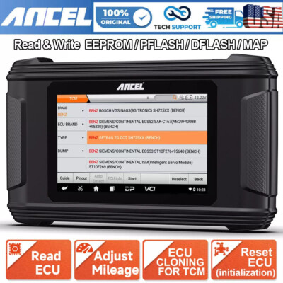 ANCEL EC500 Car TCM ECU Cloning Tool Read/Write EEPROM ECU Initialization Reset
