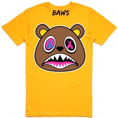 

Золотая футболка Baws Crazy Baws, Золотой