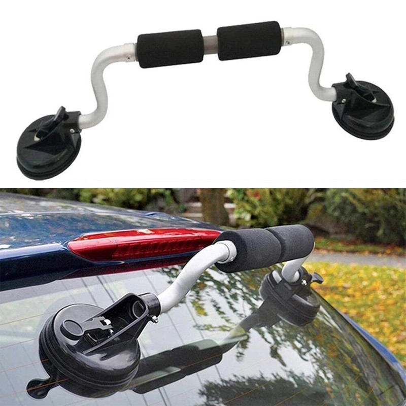 Boat Roller Suction Cup Car Top Roof Load Lift Assist Aluminum
