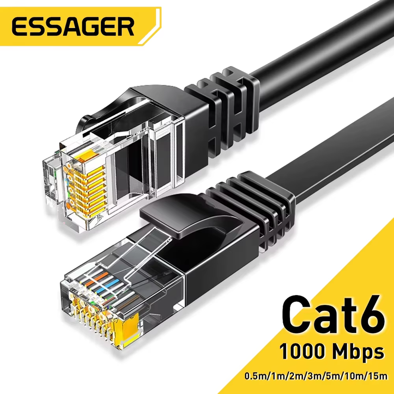 Ethernet Cable Cat6 Lan Cable 10m UTP Cat 6 RJ 45 Splitter Network Cable RJ45 Tw