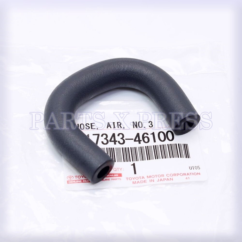 GENUINE OEM TOYOTA SUPRA / LEXUS GS300 / GS400 17343-46100 VACUUM AIR HOSE NO.3