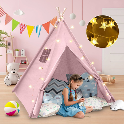 Tent with lights for kids sales