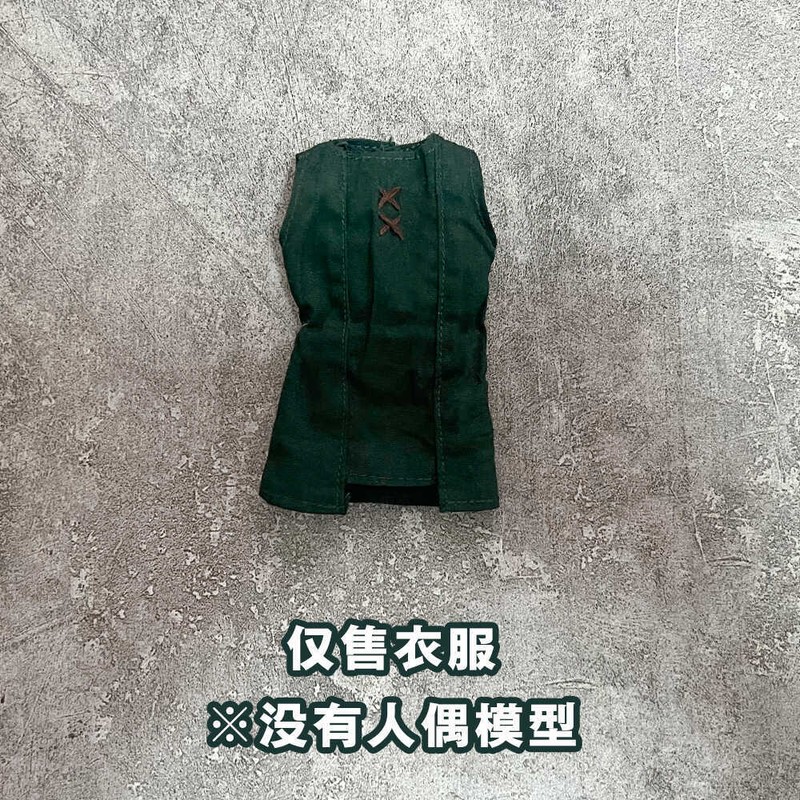 1/12 Green Wired Cape Cloak & Robe Clothes for Doctor