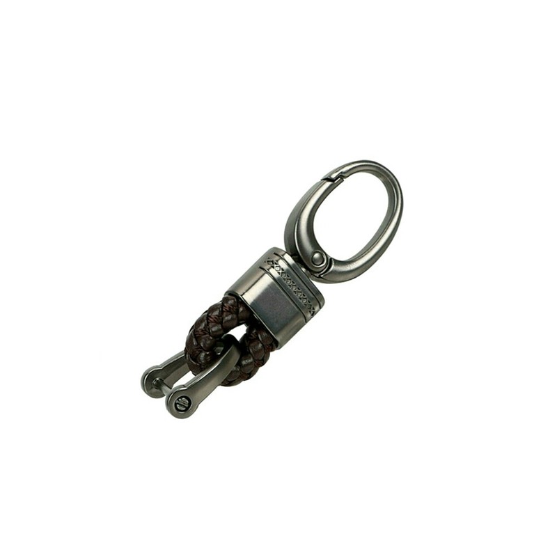 PESOENTH Leather Keychain With Engraving Option - Car Key Holder With Clip For Belt Loops