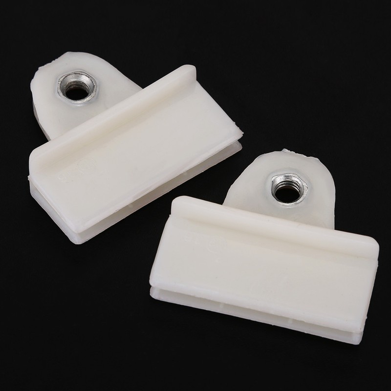 2Pcs Window Door Glass Channel Clips W/tips for Toyota Honda Civic
