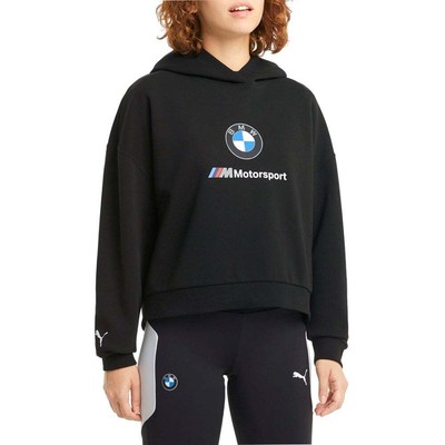 

Puma Bmw M Motorsport Essential Logo Pullover Hoodie Womens Size  Casual Oute, Черный