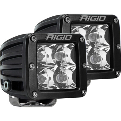 RIGID Industries 202213 Industries D-Series PRO Hybrid-Spot LED - Pair - Black