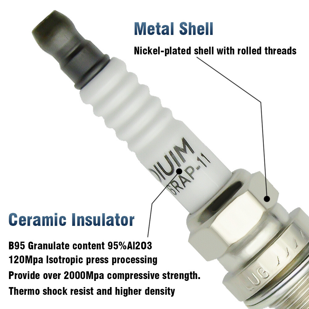 UF549 Ignition Coil and Iridium Spark Plugs For 2007-2013 Nissan Altima 2.5L L4