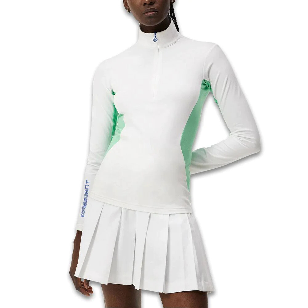 J Lindeberg Women's COOCKIES Golf MID LAYER Top AWJS08985