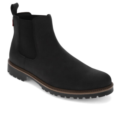 mens leather chelsea boots work ankle biker smart formal boots office shoes size 112920082090