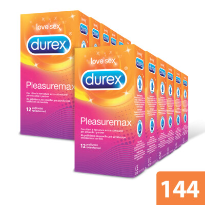 Preservativi Durex Elite Sensitivo Tropical Anatomic Classici Xl Love Box da 144