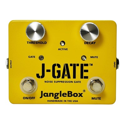 JangleBox J-Gate Noisegate True Bypass Guitar Effects Pedal
