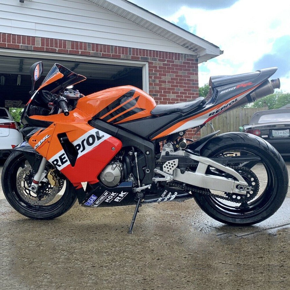 Fit for Honda Orange Repsol 2003-2004 CBR600RR Injection Fairing Kit l074
