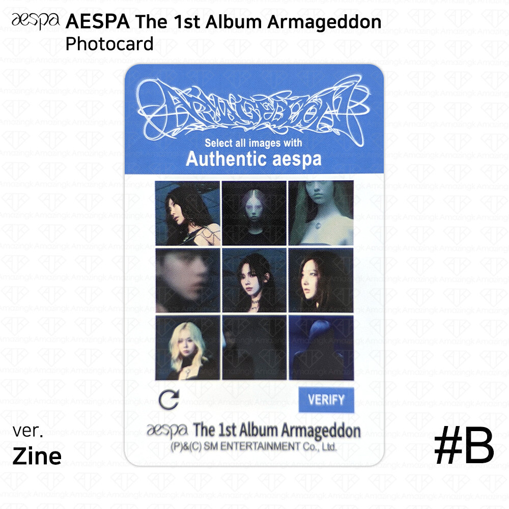 aespa The 1st Album Armageddon トレカ付き aespa｜ファーストフルアルバム『Armageddon』国内流通盤