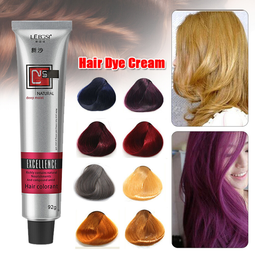 Natural Unsiex Diy Hair Color Mud Cream Hair Clay Wax Dye Painting