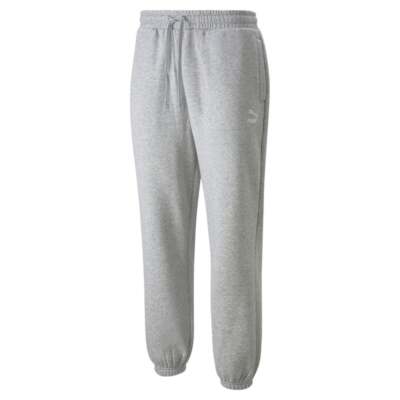 

Мужские серые повседневные спортивные штаны Puma Classics Small Logo Sweatpants 53559704, Grey, Puma Classics Small Logo Sweatpants