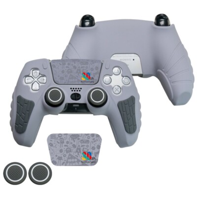 Silicone Case For PlayStation 5 PS5 Controller Protective Cover Thumb Grips Kits