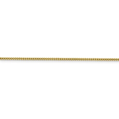 Pre-owned Superdealsforeverything Real 14kt Yellow Gold 1.25mm Franco Chain; 16 Inch; Lobster Clasp