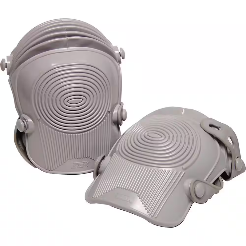 Knee Pads Rubber Foam Construction Work Waterproof Adjustable Straps Pair