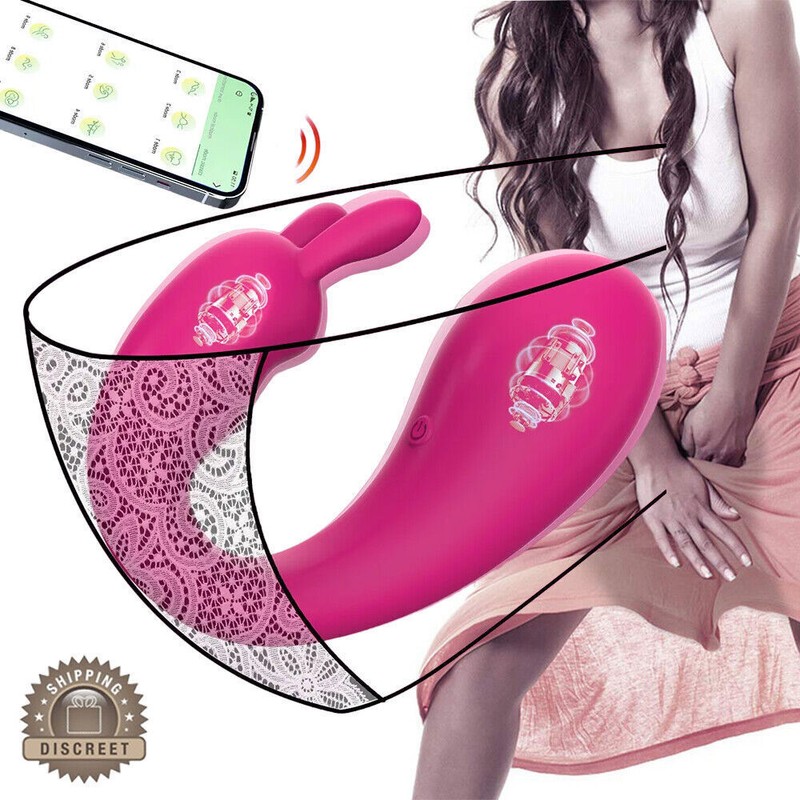 Wearable-Panty-Rabbit-Sex-Vibrator-G-Spot-App-Control-Clit-Stimulator-Women-Toys