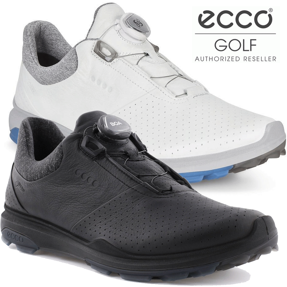 ecco mens biom hybrid 3 boa spikeless golf shoes