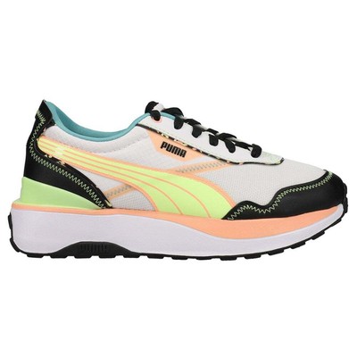 

Puma Cruise Rider Rave Lace Up Женские черные, розовые, белые кроссовки Повседневная обувь, Black;pink;white, Puma Cruise Rider Rave Lace Up