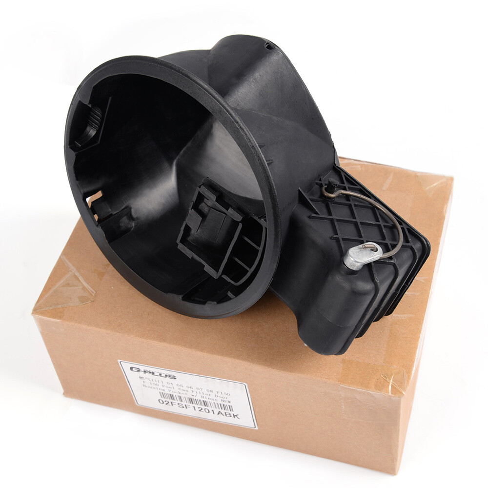 Replace Fit For 04 -08 F150 F-150 Fuel Gas Filler Door Housing Pocket Assembly