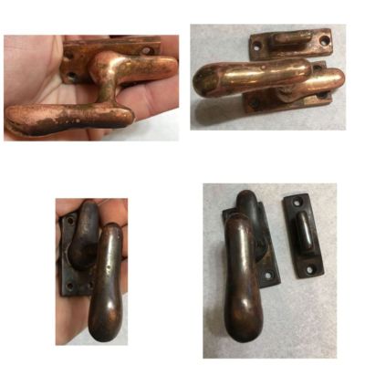 32 Ounce BRASS AGER Darkening Solution antique vintage old metal patina rustic 