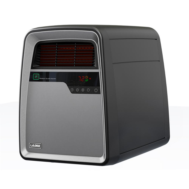 1500-Watt Electric Portable Space Infrared w/Remote Control & Cool-Touch Housing