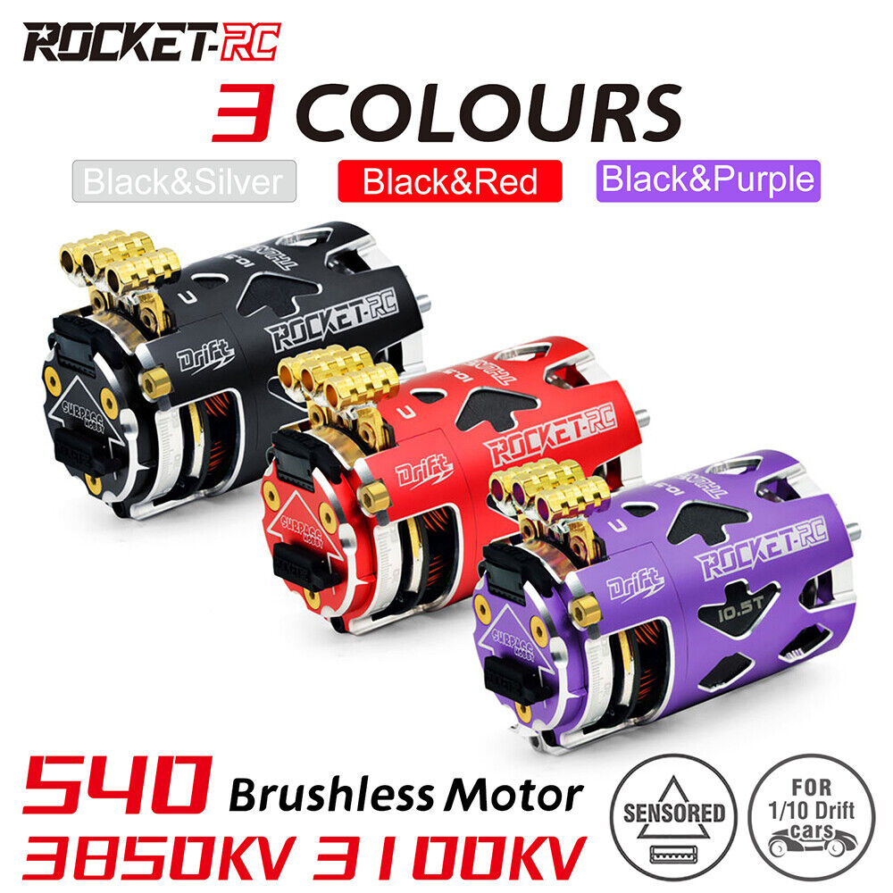 Rocket-RC Thunder 540 Sensored Brushless Motor 13.5t / 10.5t