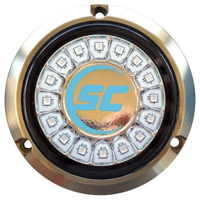 SHADOW CASTER BIMINI BLUE SINGLE COLOR UNDERWATER LIGHT 16 LEDS SCR-16-BB-BZ-10