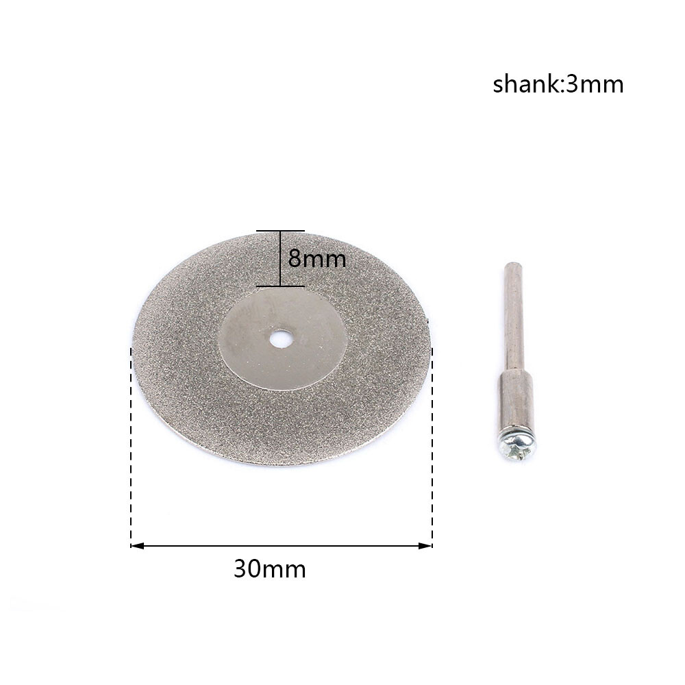 10Pcs Diamond Cutting Wheels F Dremel Rotary Tool die grinder metal Cutting Disc