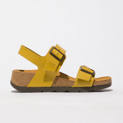 Fly yellow sandals hot sale